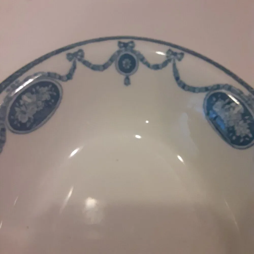 Vintage John Maddock& Sons England Deleware Oval Dish Collectors